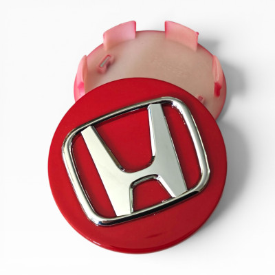 Ковпачки (заглушки) у диски червоні Honda 69,4\64мм, 44732-SX0-J010